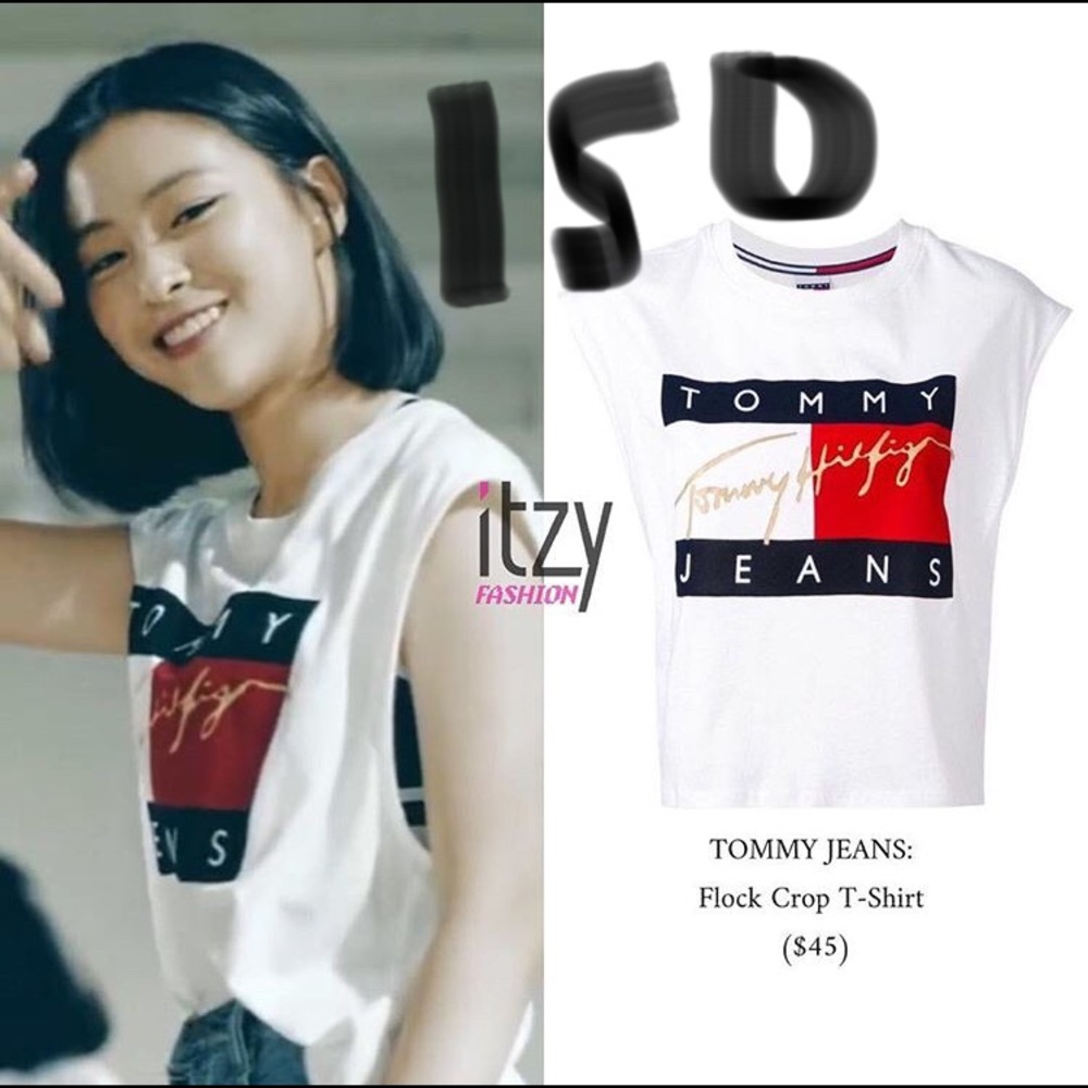 ISO Tommy jeans flock crop tee